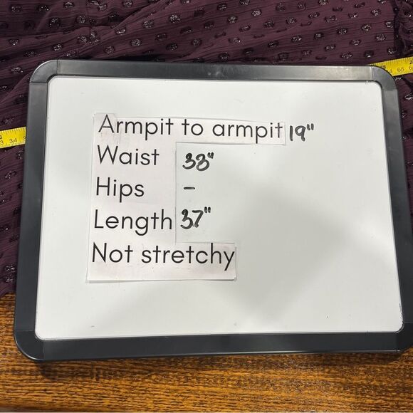 Tommy Hilfiger a-line Elegant Purple long sleeve Dress size 10 - Picture 10 of 14